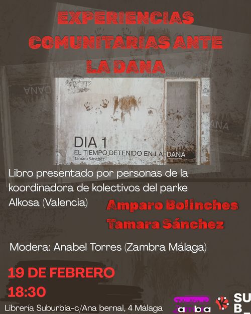 Experiencias comunitaria ante la Dana