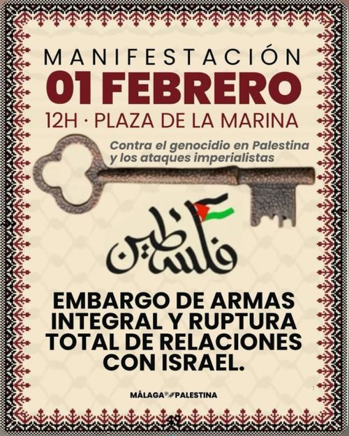 Manifestación por Palestina