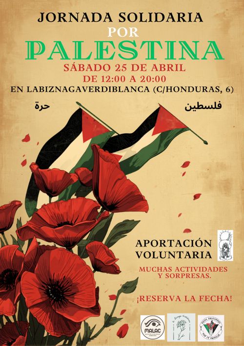JORNADA SOLIDARIA X PALESTINA 