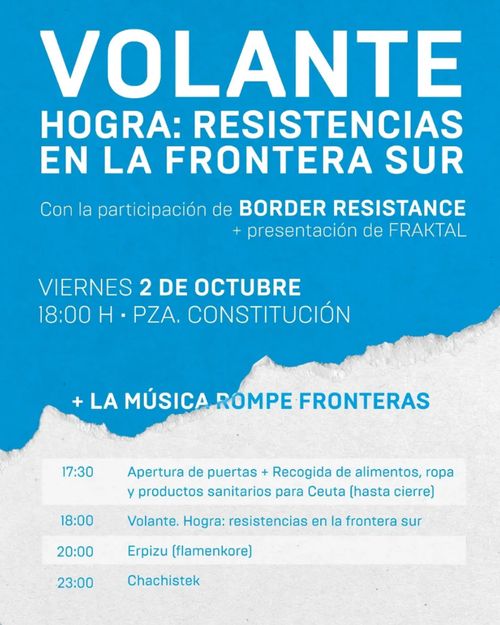 Volante. Hogra: resistencias en la frontera sur