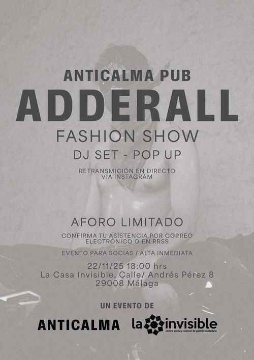 ANTICALMA PUB: ADDERALL