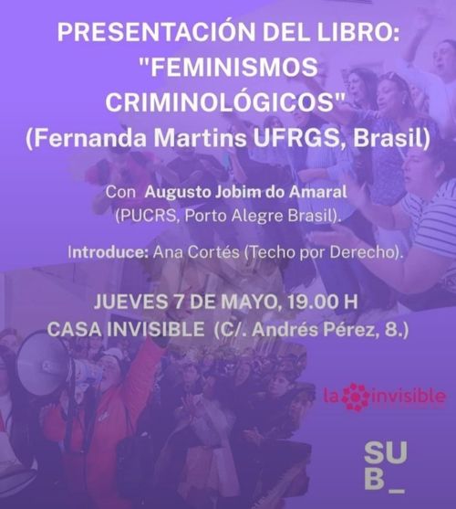 Presentación del libro: Feminismos Criminológicos