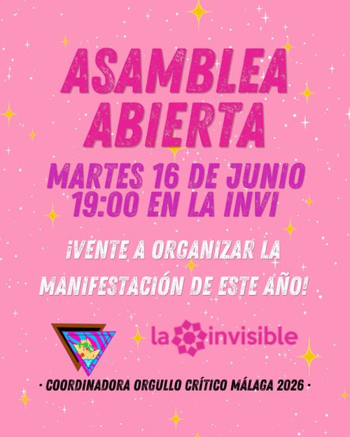 Asamblea abierta Orgullo Crítico