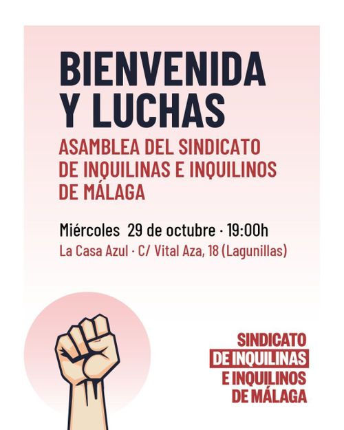 Bienvenida y luchas - Sindicato de Inquilinas