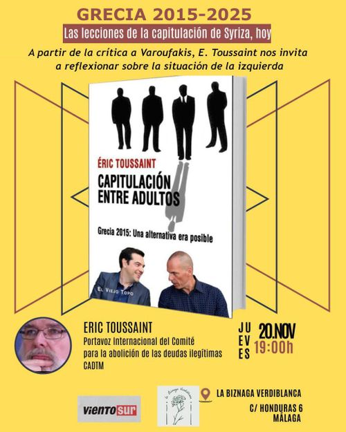 Las lecciones de la capitulación de Syriza.GRECIA 2015 -2025