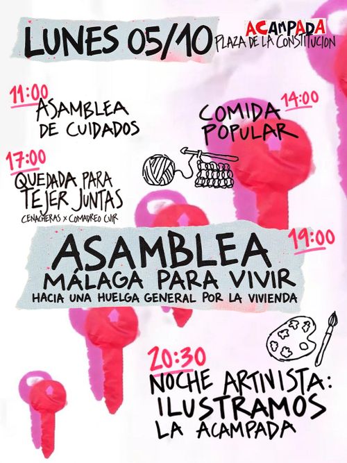 Acampada Lunes 5