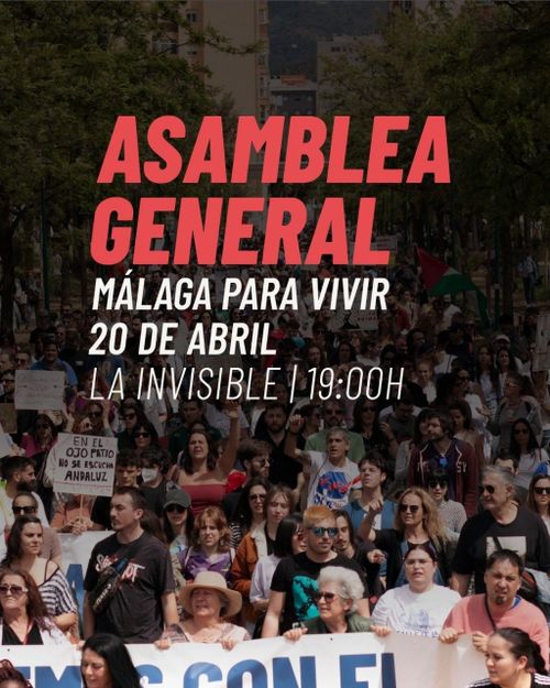 ASAMBLEA GENERAL  MÁLAGA PARA VIVIR