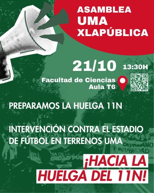 Asamblea UMA por la Pública