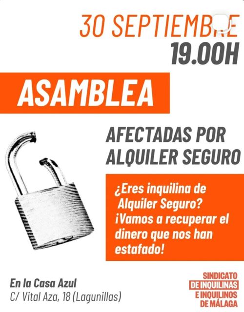 Asamblea Sindicato de Inquilinas - Alquiler Seguro 