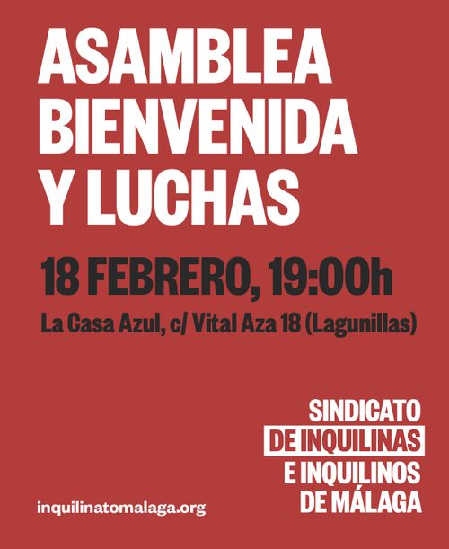 Asamblea de Bienvenida y Luchas