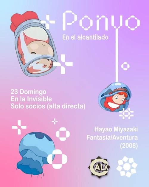 Ponyo en el acantilado