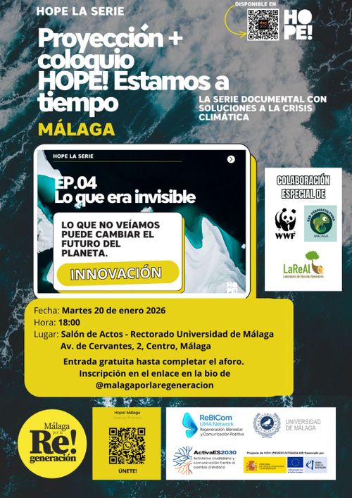 Proyección 4º Capítulo "Hope: Estamos a tiempo"