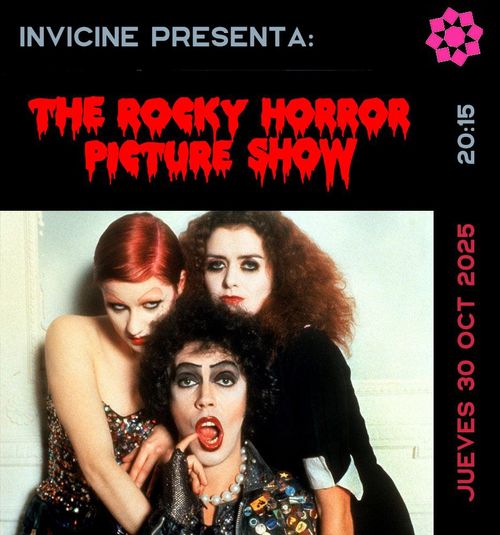 🎬 Proyección INVICINE: The Rocky Horror Picture Show 🩸✨