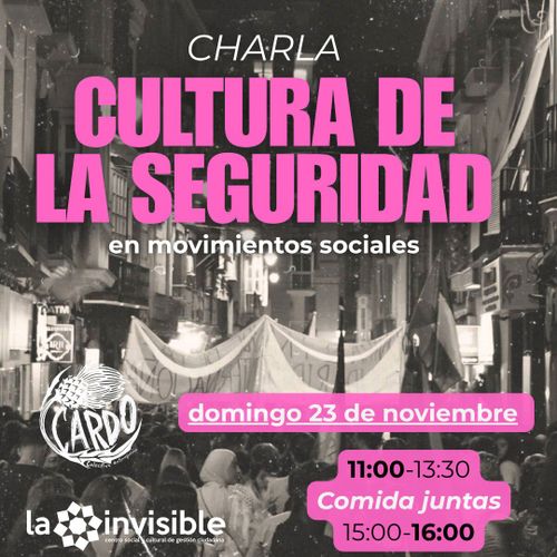 Cultura de la seguridad para movimientos sociales