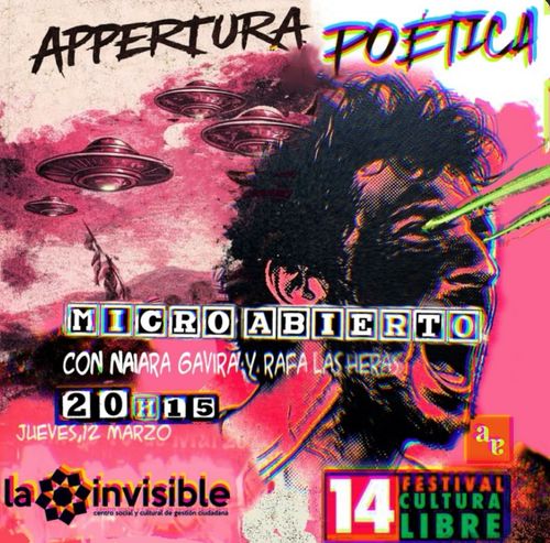 Apertura poética: Micro abierto