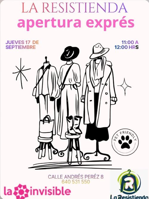 La Resistienda apertura exprés