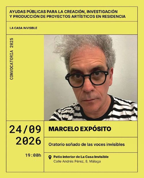 Marcelo Expósito: Oratorio soñado de las voces invisibles