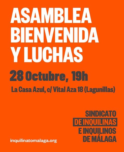 Sindicato de Inquilinas: Bienvenida y luchas