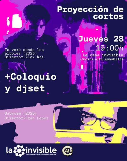 Invicine presenta: Proyección de cortos de Alex Kai y Fran López