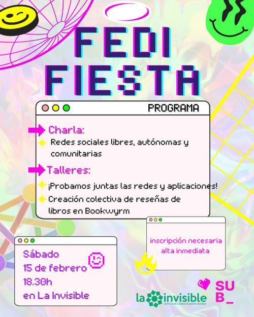 Fedifiesta - Tejemos redes sociales