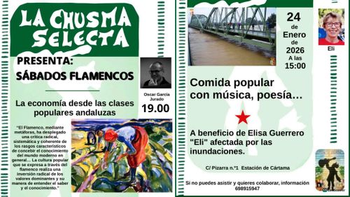JORNADAS  DE CONVIVENCIA SOLIDARIA Y FLAMENCO PARA LAS CLASES POPULARES 