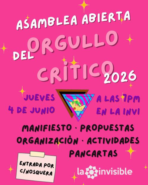 Asamblea abierta Orgullo Crítico Málaga - Hacia el 28J