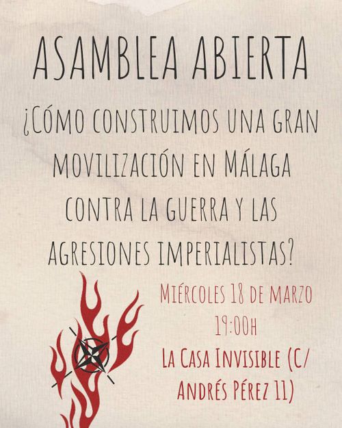 Asamblea Abierta contra la Guerra