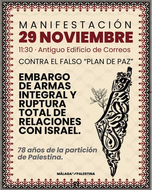 Manifestación por Palestina